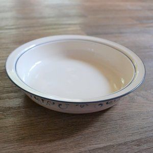 Lenox Vintage Chinastone Country Blue Flat Bowl